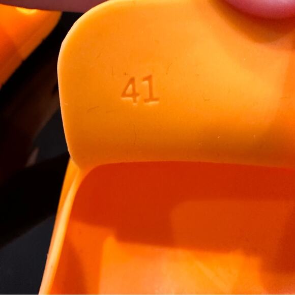 BOTTEGA VENETA Puddle Sandal in Tangerine | LIKE NEW main image 11